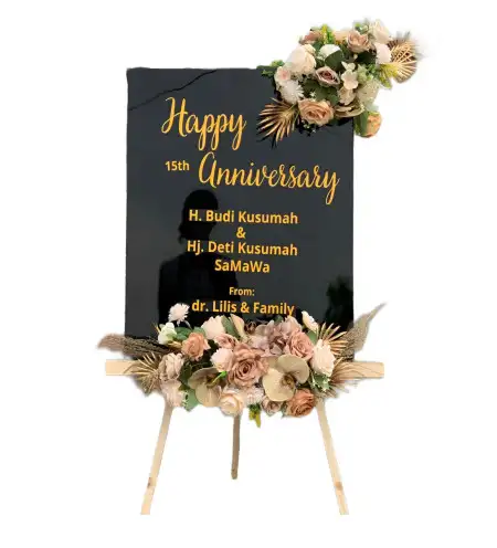 Papan Bunga Akrilik Puspanegara